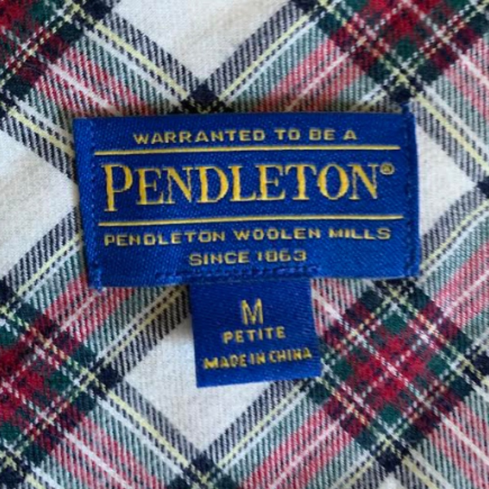 Pendleton Plaid Button Down - Picture 7 of 14
